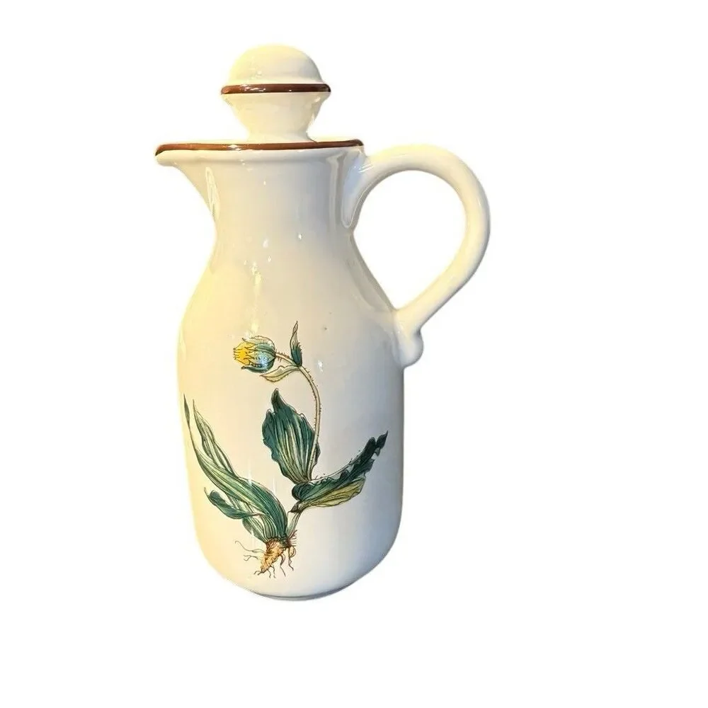 Villeroy & Boch Botanical Oil And Vinegar Carafes Set Of Two